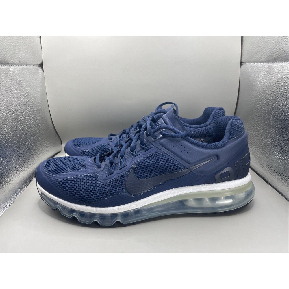 Nike Air Max 2013 College Navy Mens 10 Blue FZ4140-419 EUC